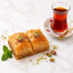 باقلوا  استانبولی گردویی شهد عسل