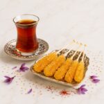 نبات چوبی زعفرانی 380 گرم 16 عددی